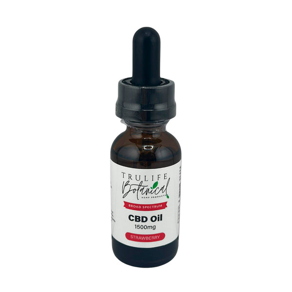 CBD Oil Broad Spectrum | 1500mg | Strawberry